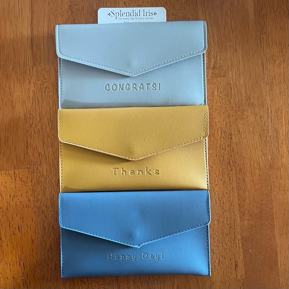 Splendid Snap Envelope Traveling Pouch (3) NWT